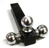 three ball hitch ball mount