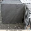 Black laminate slate flooring with polished & honed for sale
