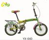 16 inch easy carry mini folding bike, children mountain bikes, pocket bicycle