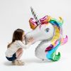 2017 hot sale Inflates toys for parties cartoon fly unicorn foil balloon