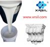 two component liquid silicone rubber for stone baluster mold making, easy de-mold RTV-2 silicone rubber, good strength silicone