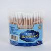 300PCS spring-box wooden stick cotton buds for make-up mover