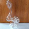 Hand blow glass smoking pipe one hitter