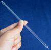 Iron liquid sampler vacuum sampling quartz glass tube