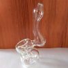 Hand blow glass smoking pipe one hitter