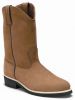 Rhino Leather Western Roper Boot - chestnut