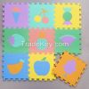 Meitoku popular simple eva foam puzzle interlocking joint mats for kid