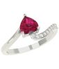 Varied Colorful Gemstones Diamond Rings