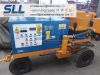Large output portable high efficiency concrete shotcrete machine