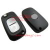 Renault flip remote key shell fobs custom 2 buttons 2.5 renault car keys