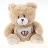 Promotion logo printed custom plush bear plush toys in high quality