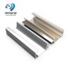 matt anodized silver Aluminum G Section Handle Kitchen Cabinet Profile