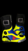 VR46 Motorbike Leather Shoes Motorcycle Racing leather boots