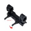 Quick released double ring scope mount hunting weaver rail rifle scope mount CL24-0134