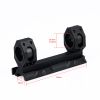 Quick released double ring scope mount hunting weaver rail rifle scope mount CL24-0134