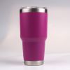 2017 HOT 30OZ Double Wall Bilayer Vacuum Stainless Steel Tumbler Mug Rambler Cup Mugs Water Bottle Coffee Beer Cups