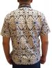 Men Batik Short Sleeve...