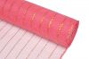 21inch*10yard coral poly strip wholesale deco mesh ribbon for 20G29