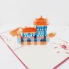 Dragon boat 3d pop-up card