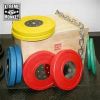 Crossfit fitness equipment competition rubber plates