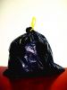 HDPE/LDPE heavy duty drawstring garbage bags on rolls