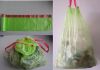 HDPE/LDPE heavy duty drawstring garbage bags on rolls