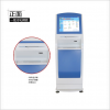 Patient self service health care kiosk, hospital self service kiosk, patient report printing terminal