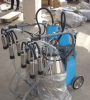 Portable Double and Single bucket milking machine for sale