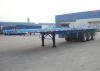 CIMC 20 ft flatbed trailer with iron stake 40 ft high bed semi trailer for container transportation