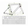 T1000 1K/3K carbon fiber carbon road bike frame,best selling and high quality carbon road bike frame road bike carbon frame