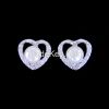 925 Sterling Sliver Earring(CZ stone)