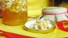 Honey with Almond Nuts Organic 100% Pure Raw Bee Handmade Natural Eco Jar Diet