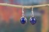 Wholesale 925 Sterling Silver Lapis Lazuli Gemstone Earring