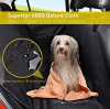 Cymas Pet Seat Cover, Waterproof Nonslip Dog Car Seat Covers,Dog Car Hammock with Seat Anchors &Storage Bag for Cars