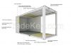 Flatpack container