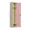 Lockable steel cabinet for dressing room with optional color