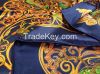 Custom Digital Print 100% Silk Twill Scarf