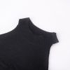 Women's Sweater Vests Sleeveless Solid Slim Round Neck Elastic Sweater Tank Tops for Women Summer