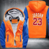 Jordan 23 Set Hip Hop Men Tops Bottoms Thicken Zipper Fleece Swearshirts Plus Size