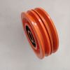 China customized oem cast iron belt pulley for ceramic mechanical parts