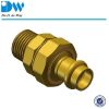 brass press pipe fittings couplings