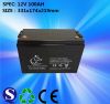 Solar Deep Cycle Battery 12V 100Ah Gel Lead Acid Battery Wholesale With Factory Price