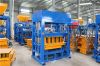 QT4-30 diesel block machined from solid hollow paving type block forming machine