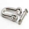 High quality bolt chain shacle US type forged safety chain shackle