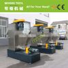 Plastic dewatering machine for plastic recycling line