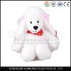 ASTM test standard high quality lifelike plush white lady's dog toy