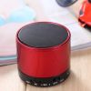 stereo mini metal bluetooth speaker hifi wireless handsfree with TF card