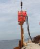 Used vibro hammer PVE 2316 VM to work on a crane or piling rig