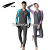 Shenzhen factory color fashion swimming wetsuits with custom logo