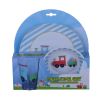 3pcs Train Design Children Mealtime Set Card Packing